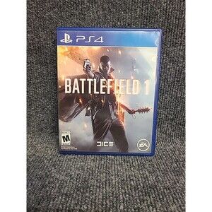 PS4 Battlefield 1 - PlayStation 4 No Manual  Tested Videogame